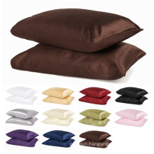high quality Pure color mulberry silk pillowcase